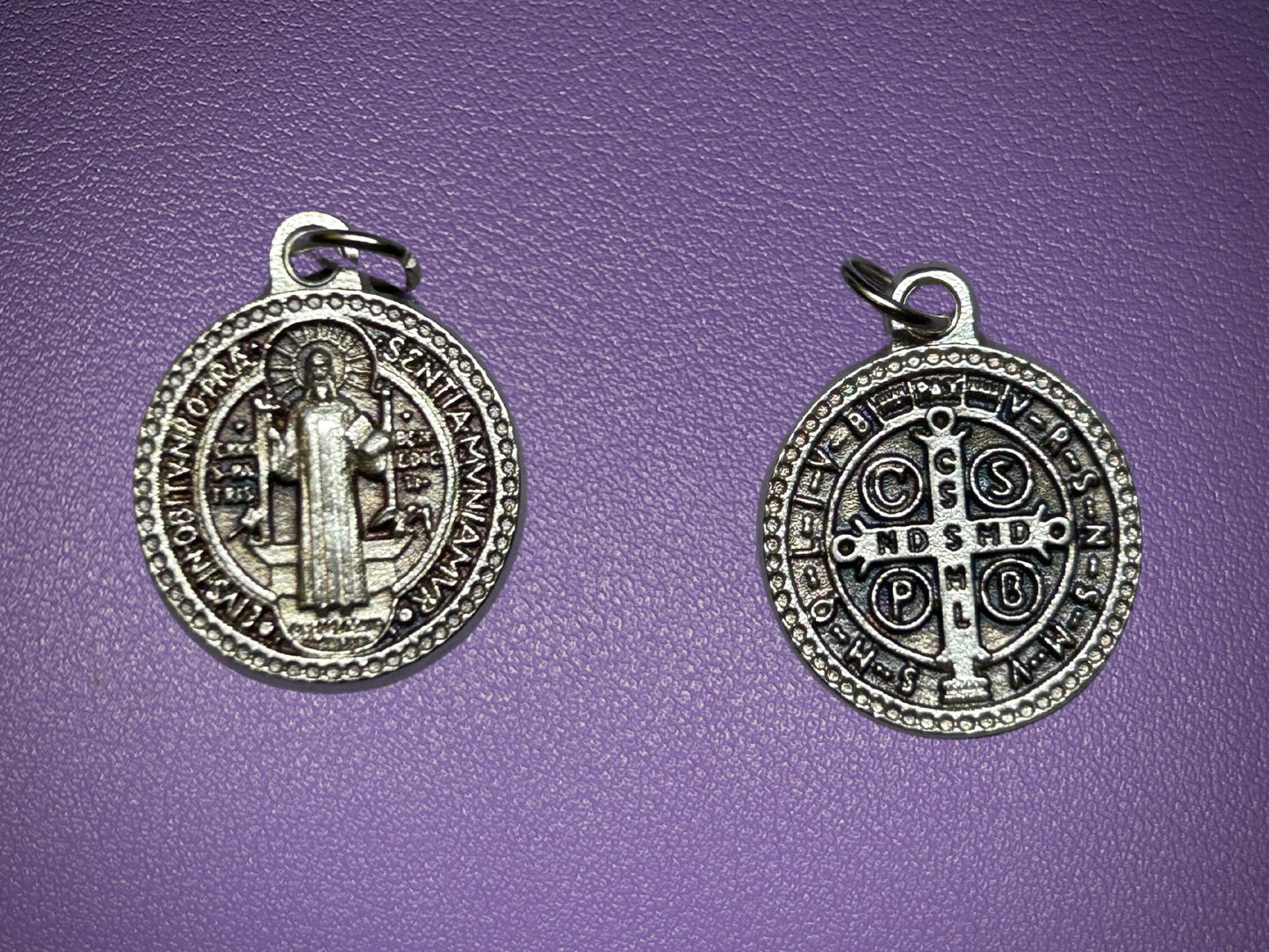 Saint Benedict Round Medal