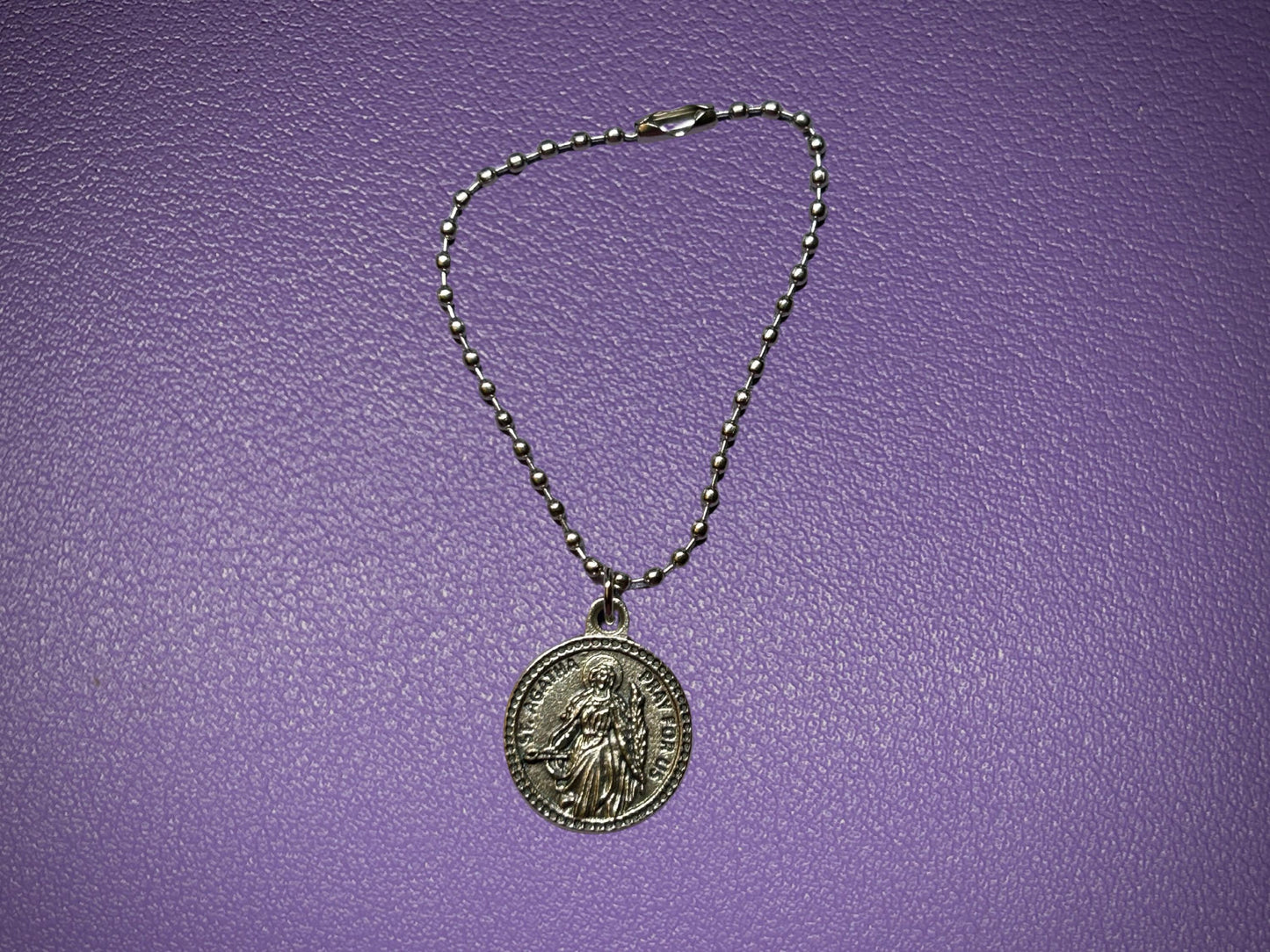 Saint Agatha Round Medal