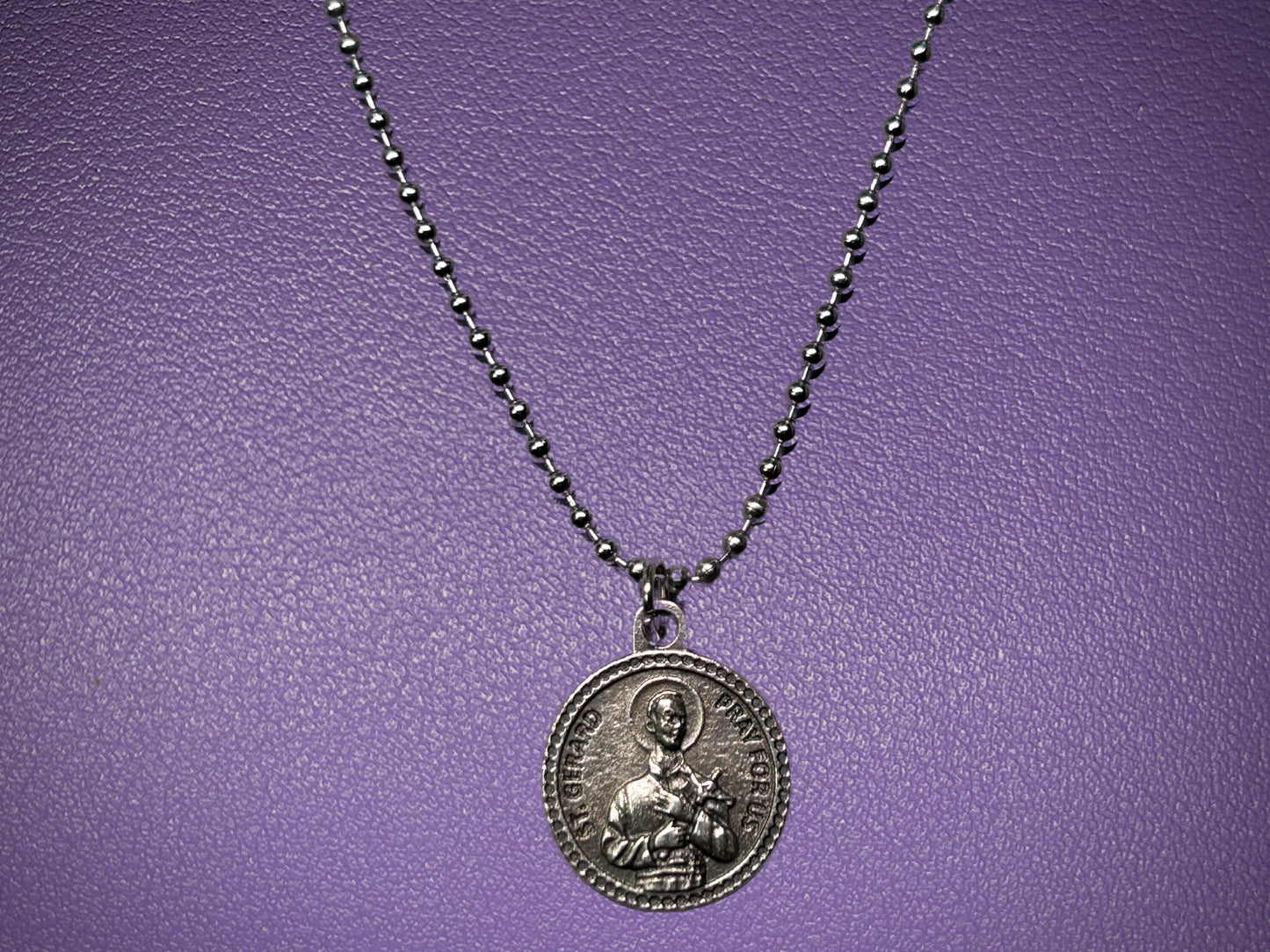 Saint Gerard Round Medal