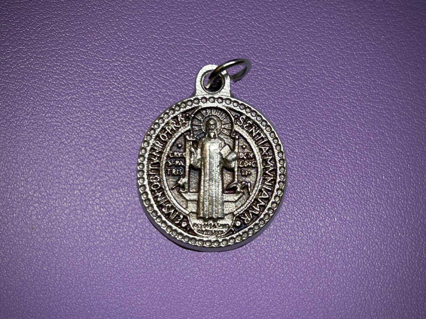 Saint Benedict Round Medal