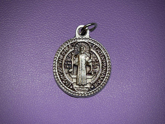 Saint Benedict Round Medal