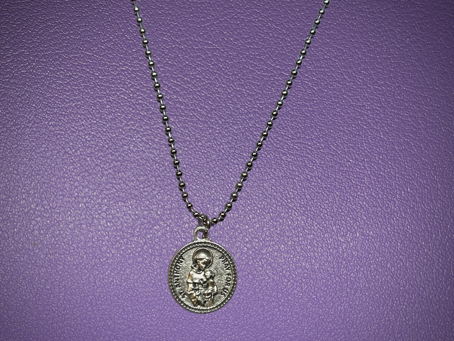 Saint Anthony Round Medal