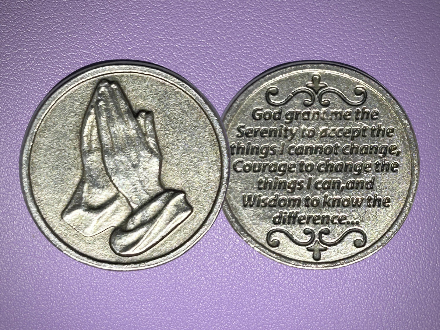Serenity Prayer Pocket Token - Prayer for Peace and Courage