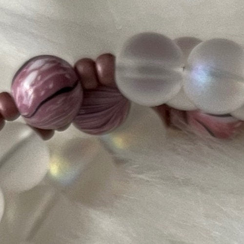 St Matthew wrap Rosary bracelet