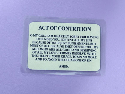 Cross Silhouette I Am Catholic Faith Cards – In Case of Emergency Call a Priest