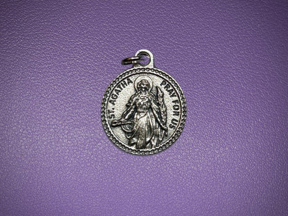 Saint Agatha Round Medal