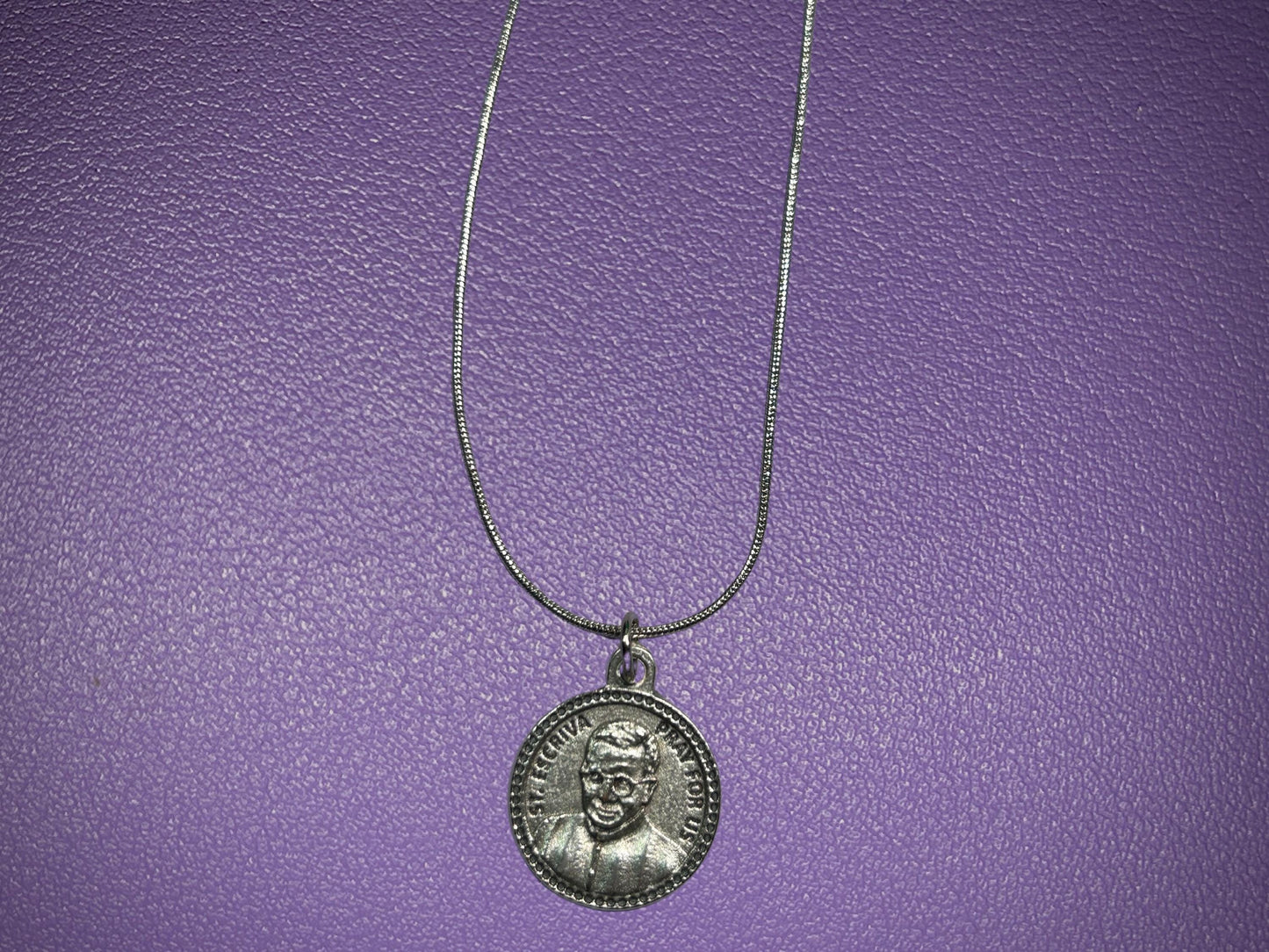 Saint Escriva Round Medal