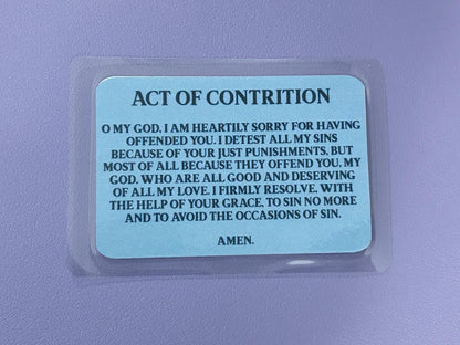 Mountain Landscape and Heavenly Cross I Am Catholic Faith Cards – In Case of Emergency Call a Priest