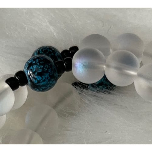 St Christopher medal wrap Rosary bracelet