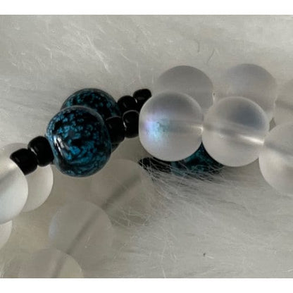 St Christopher medal wrap Rosary bracelet