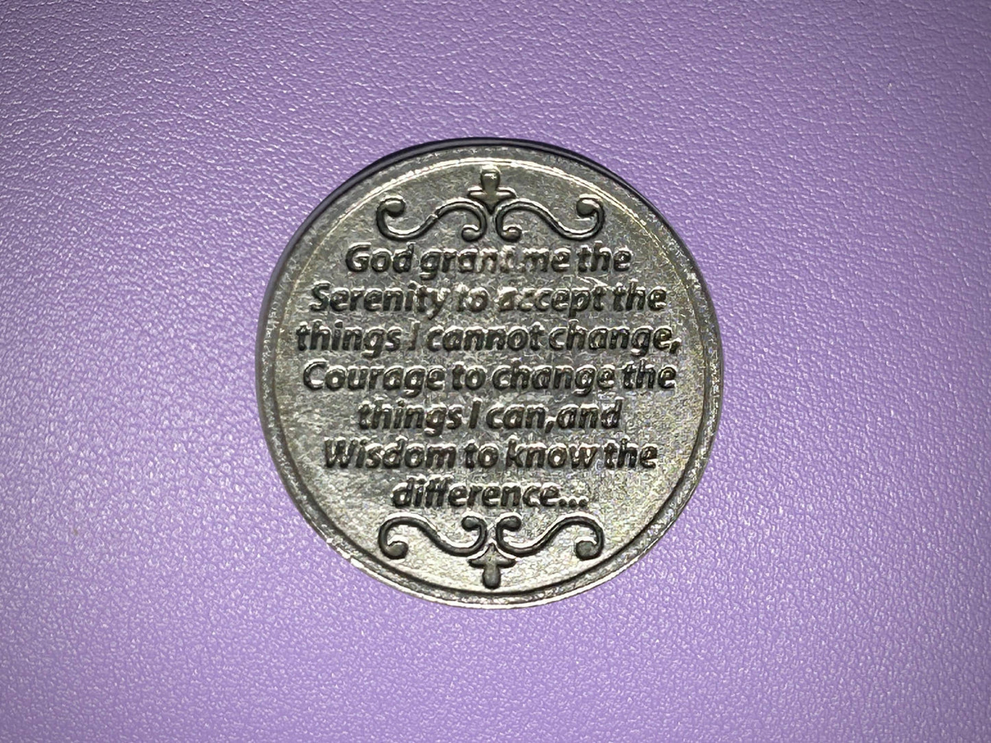Serenity Prayer Pocket Token - Prayer for Peace and Courage