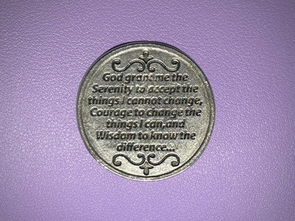 Serenity Prayer Pocket Token - Prayer for Peace and Courage