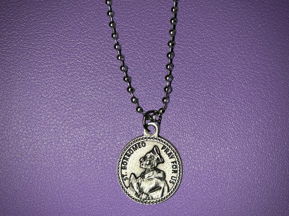 Saint Charles Borromeo Round Medal