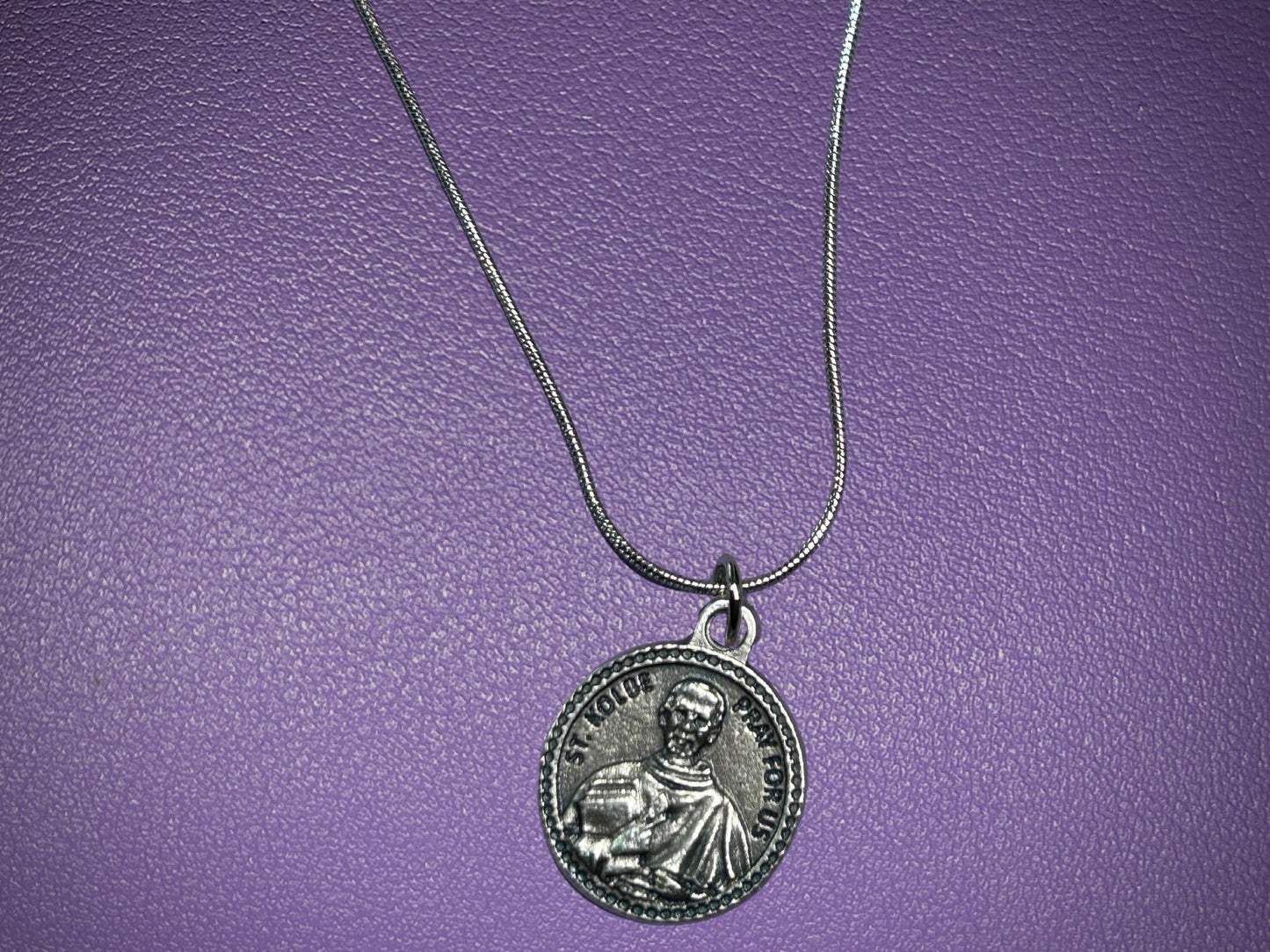 Saint Maximilian Kolbe Round Medal