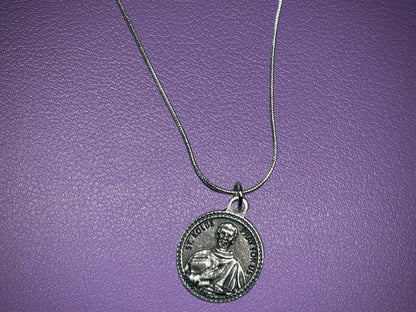 Saint Maximilian Kolbe Round Medal