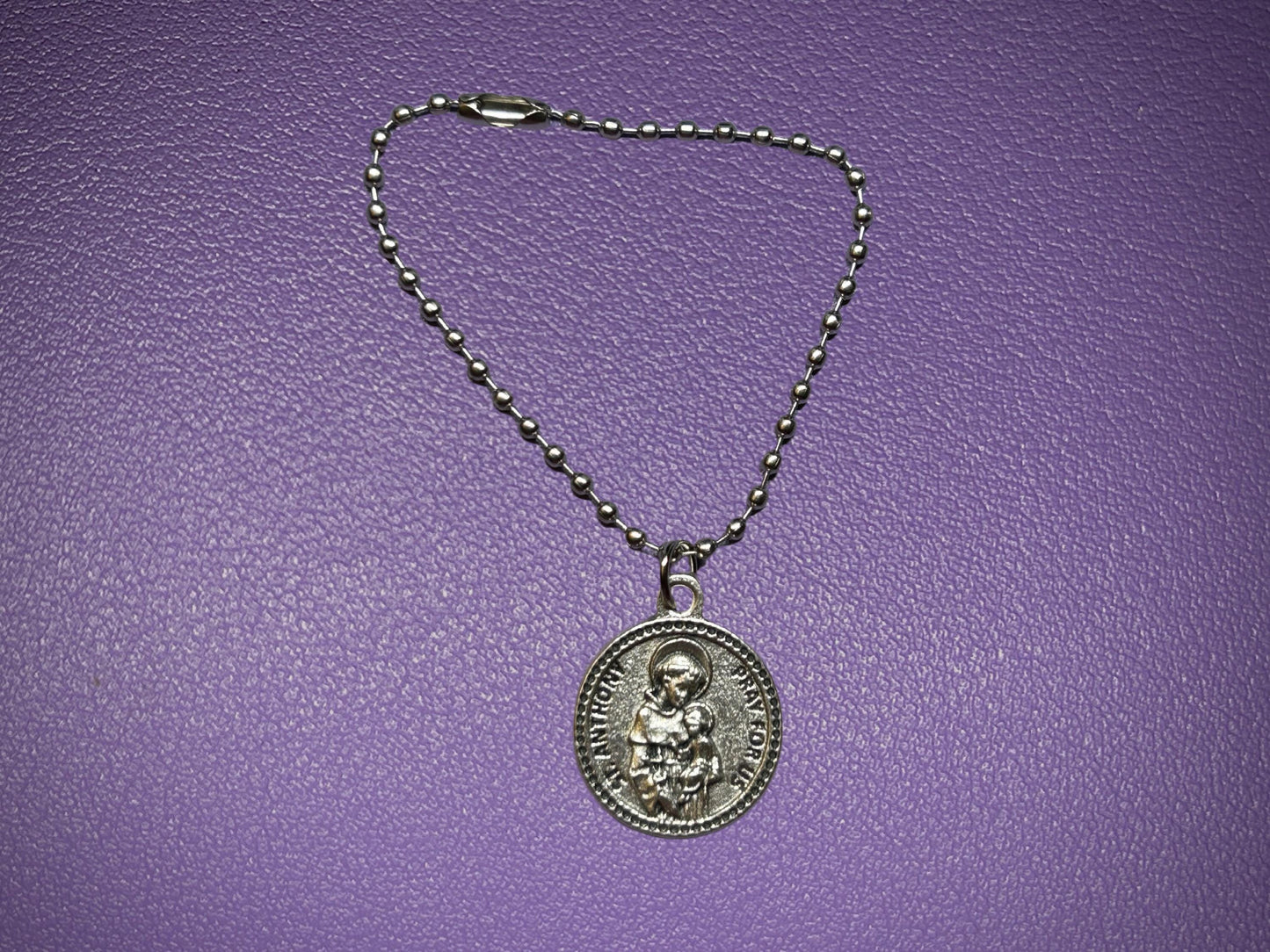 Saint Anthony Round Medal