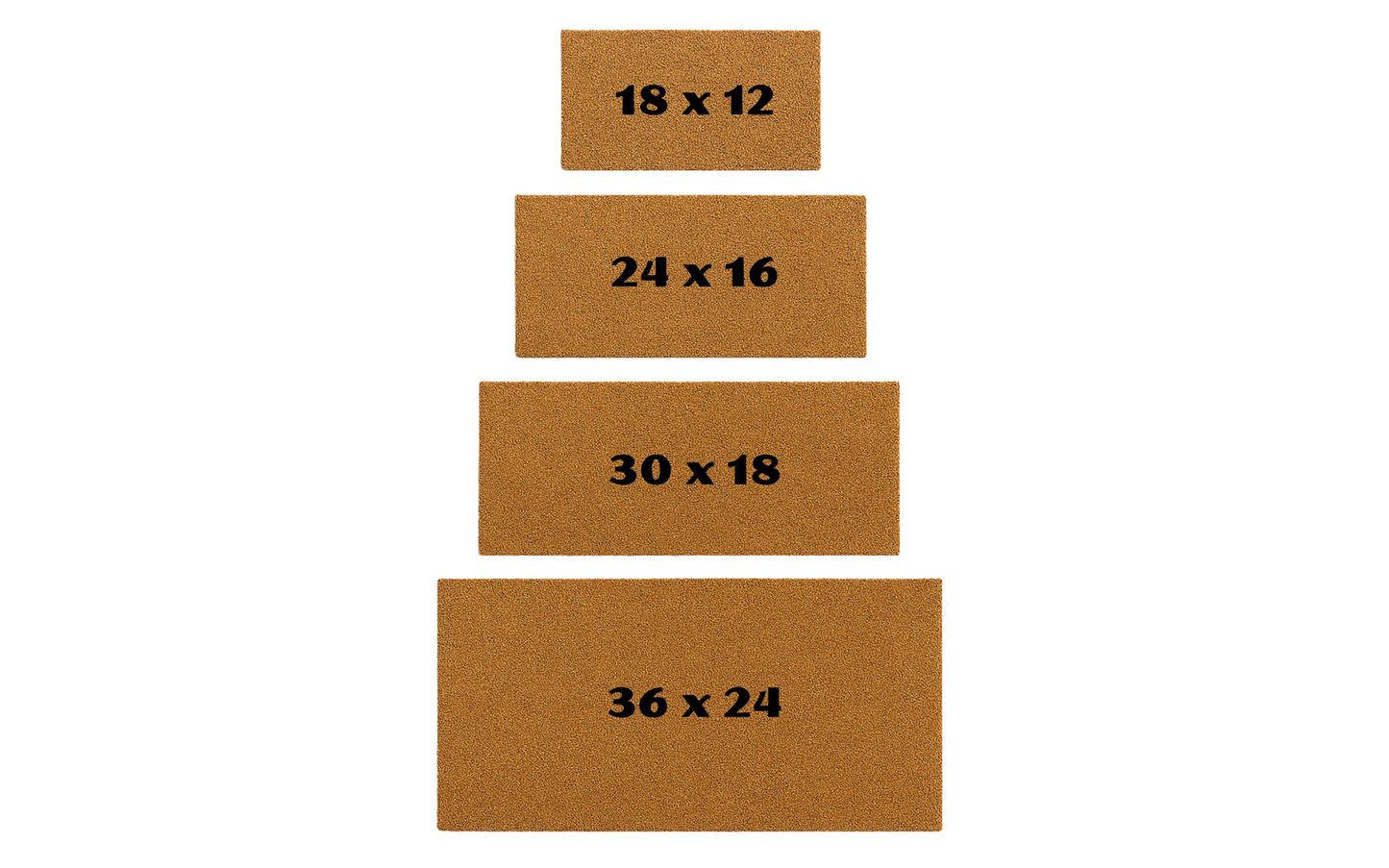 Be Bold Brave Courageous Joshua 1:9 Door Mat