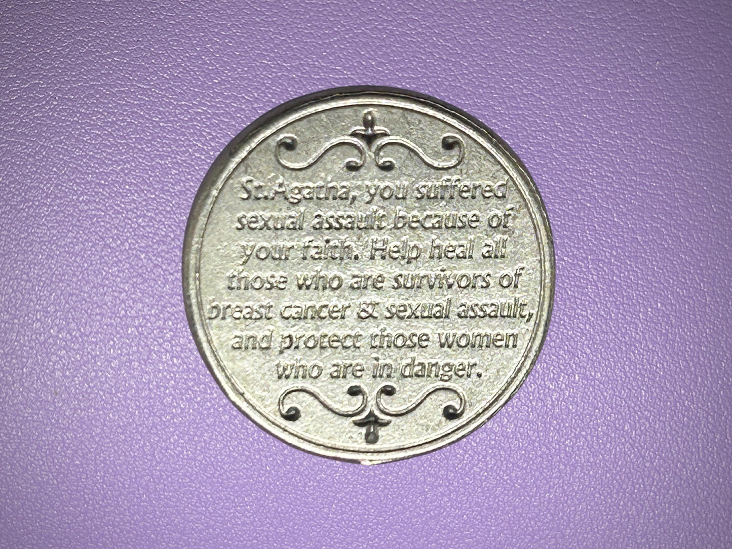 Saint Agatha Pocket Token