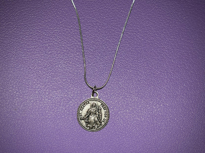 Saint Agatha Round Medal