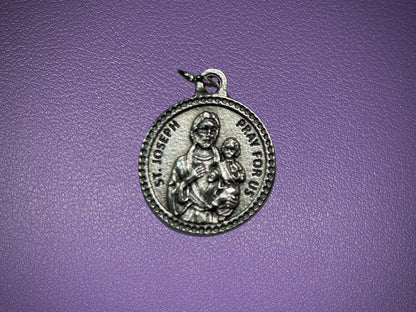 Saint Joseph Round Medal
