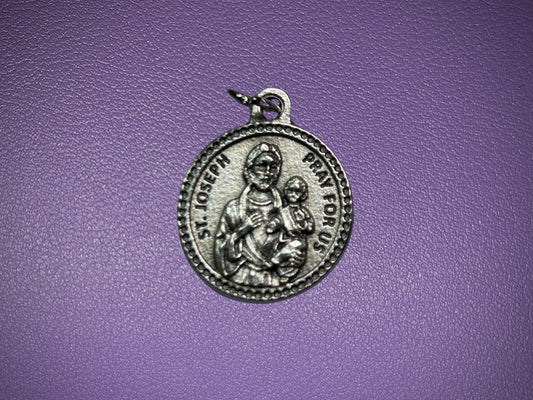 Saint Joseph Round Medal