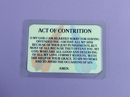 Divine Mercy I Am Catholic Faith Cards – In Case of Emergency Call a Priest