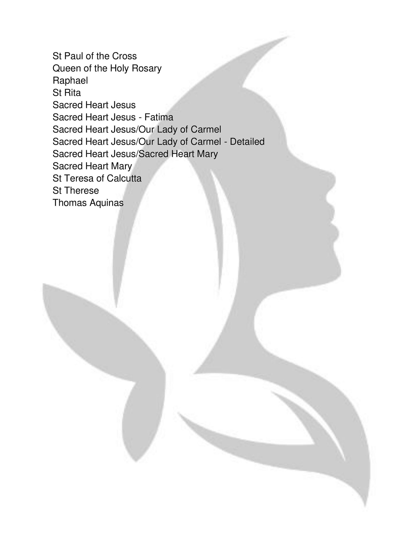 Patron Saint Protection & Devotion Bracelet Featuring St. Michael, Benedict, Our Lady of Mount Carmel, the Holy Spirit, Francis, and Gabriel