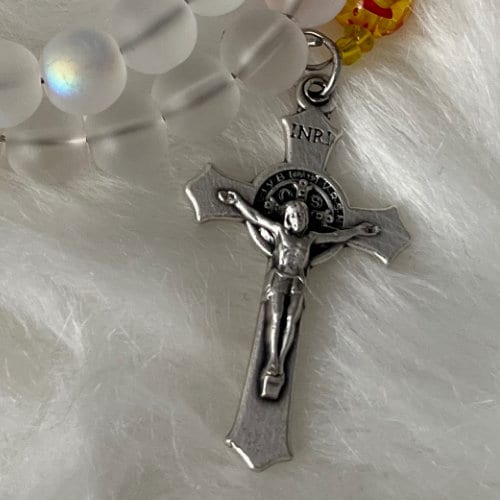 Holy Family Rosary Wrap Bracelet