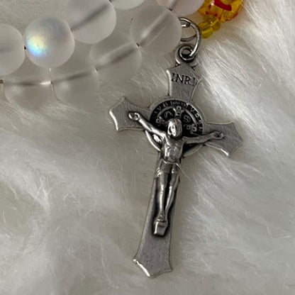 Holy Family Rosary Wrap Bracelet