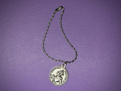 Saint Charles Borromeo Round Medal