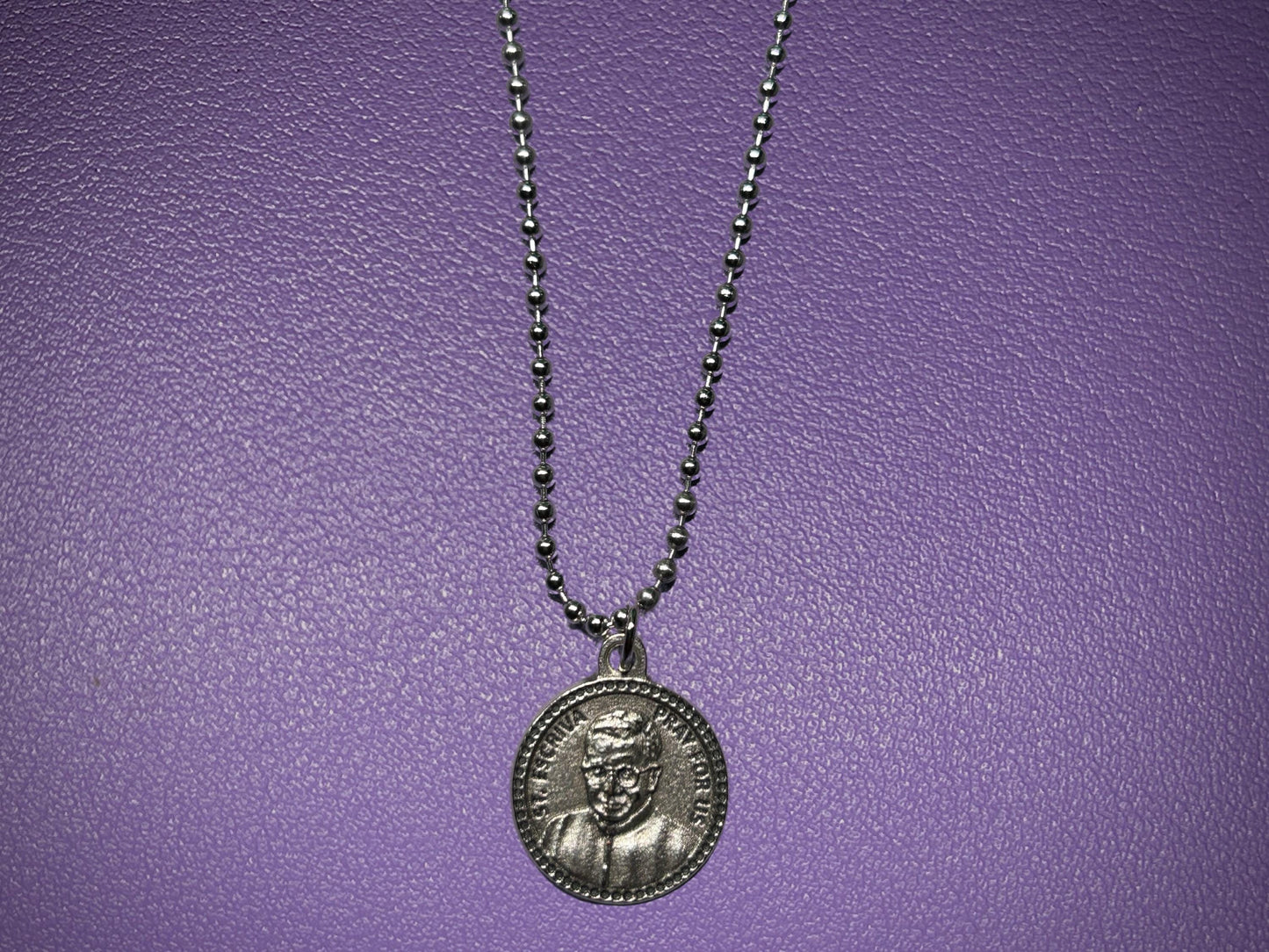 Saint Escriva Round Medal