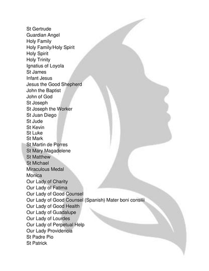 Customizable Patron Saint Charm Bracelet